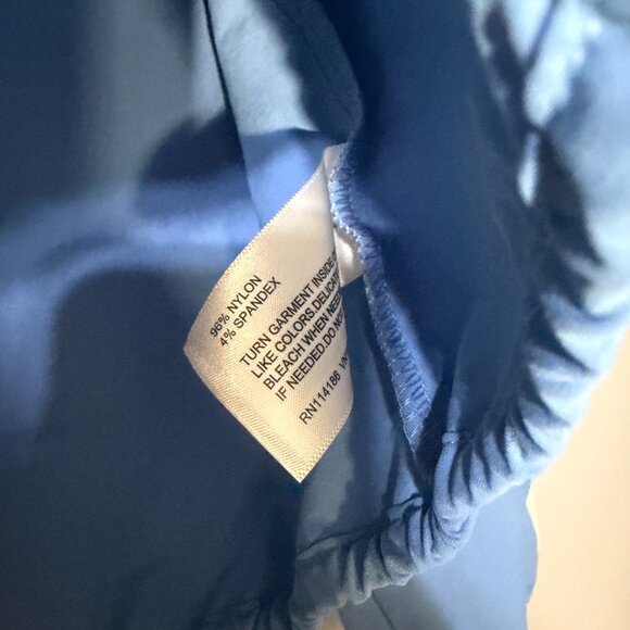 Prince Women’s Court Windbreaker Jacket Sky Blue/White Hooded Zip Front XXL NWT - Picture 5 of 6